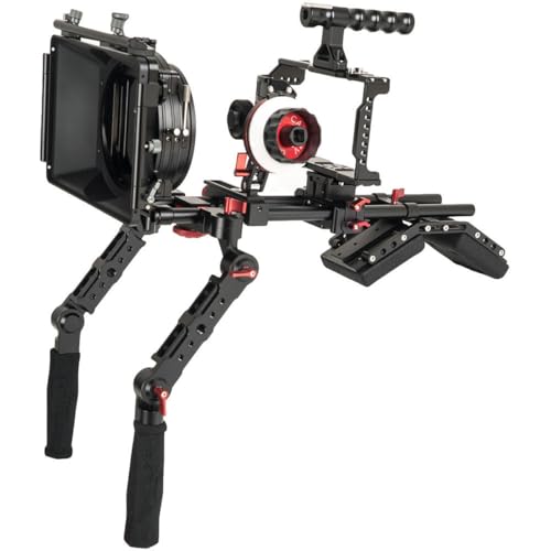 Amazon.co.jp: Came-TV BMPCC 4K Plus ショルダーリグ Mattebox A/B